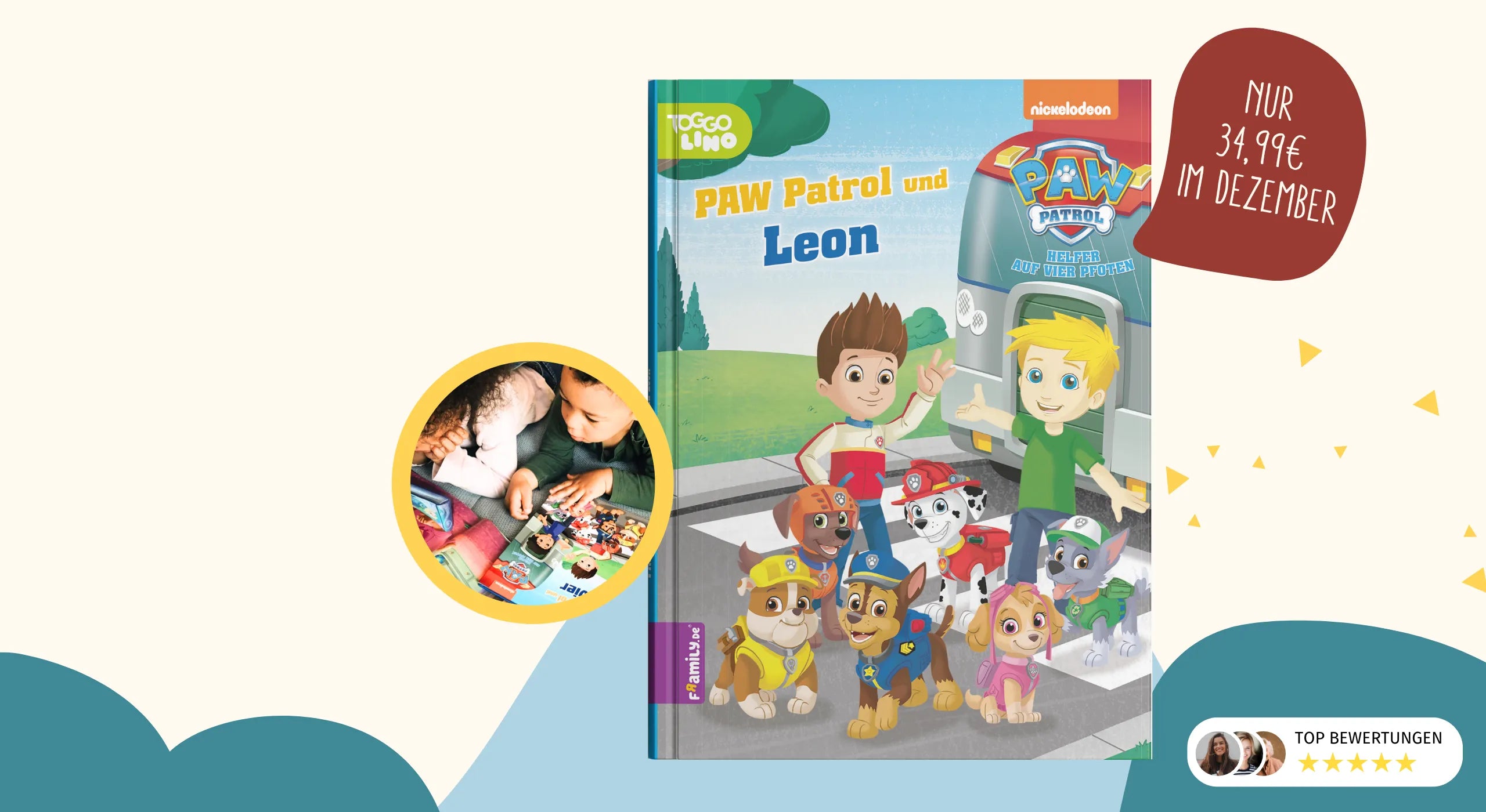 Buch des Monats: Paw Patrol und du für nur 34,99€ im Dezember