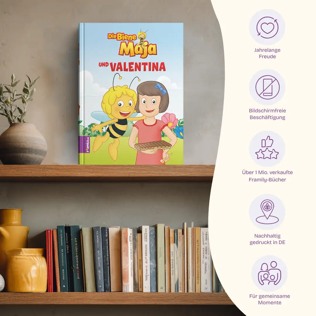 Vorteile: Jahrelange Freude, Bildschirmfreie Beschäftigung, Über 1 Mio. verkaufte Framily-Bücher, Nachhaltig gedruckt in DE, Für gemeinsame Momente