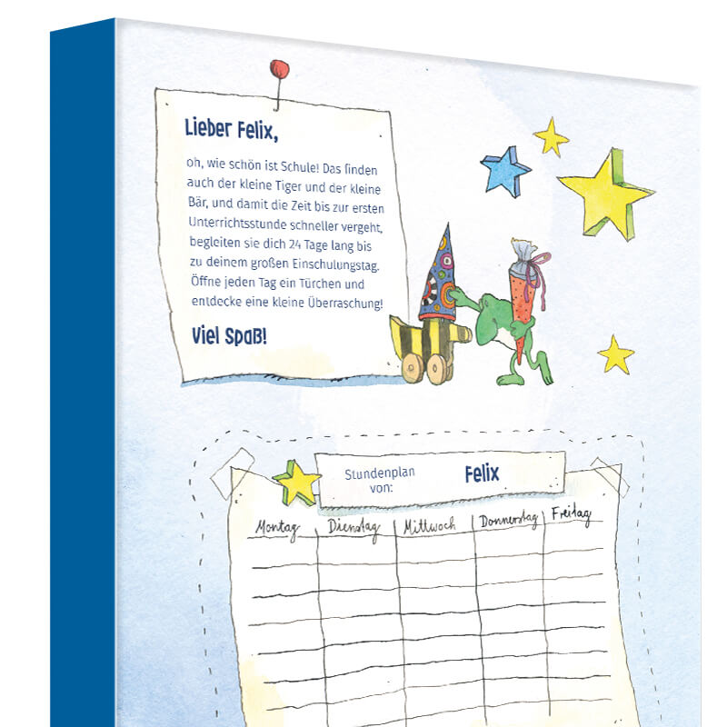 Janosch Countdown-Schulstart-Kalender