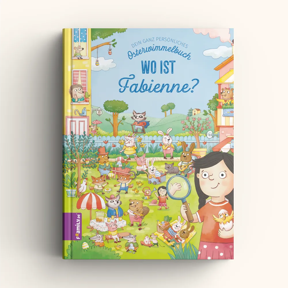 Personalisiertes Wimmelbuch Ostern