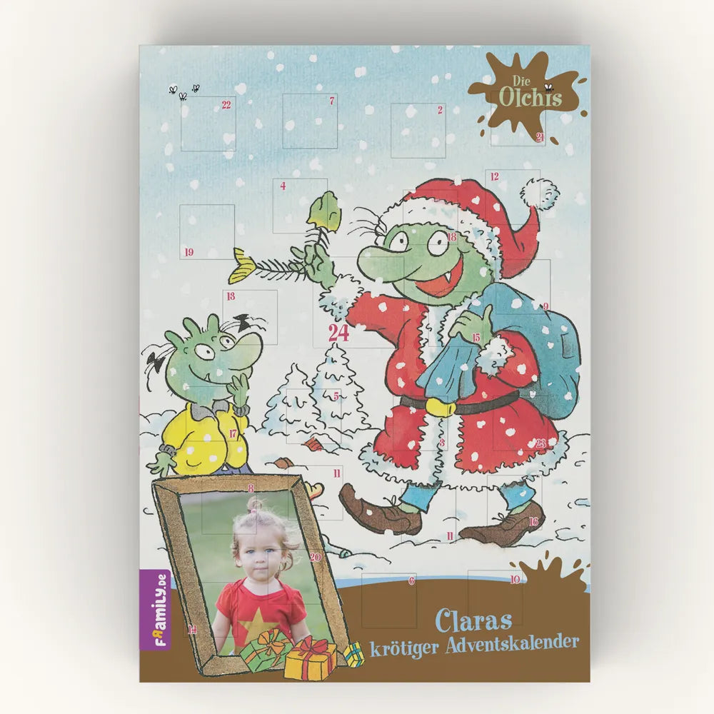 Personalisierter Adventskalender die Olchis