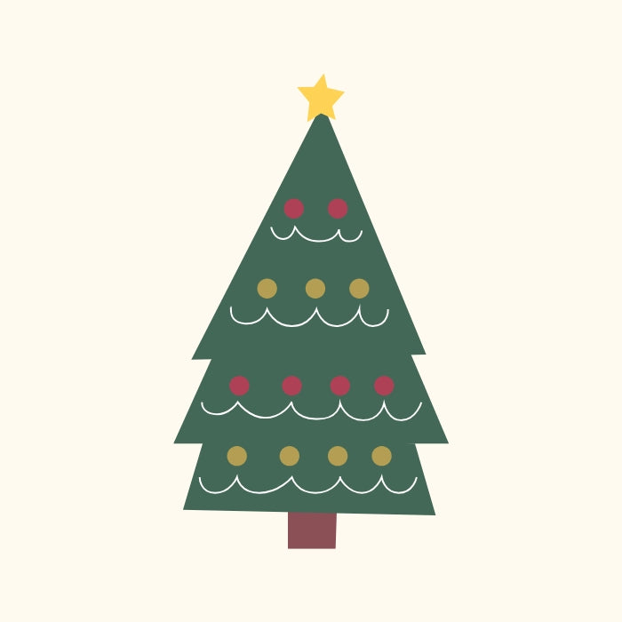 Geschmückter Weihnachtsbaum