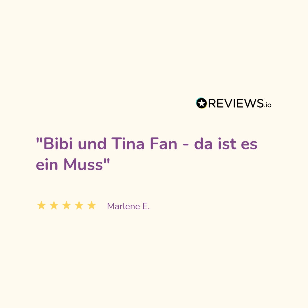 Produktbewertung: "Bibi und Tina Fan- da ist es ein Muss"